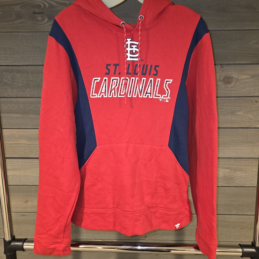 Fanatics Red and Blue St. Louis Cardinals Hoodie